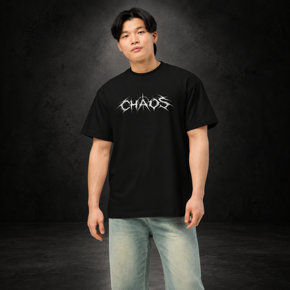 CHAOS — Ruined Halo Tee | color:black