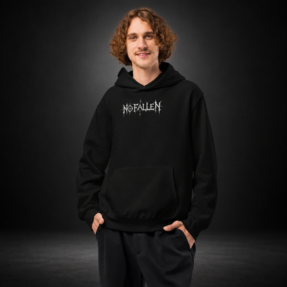 NO FALLEN — Dark Covenant Hoodie | color:vintage black
