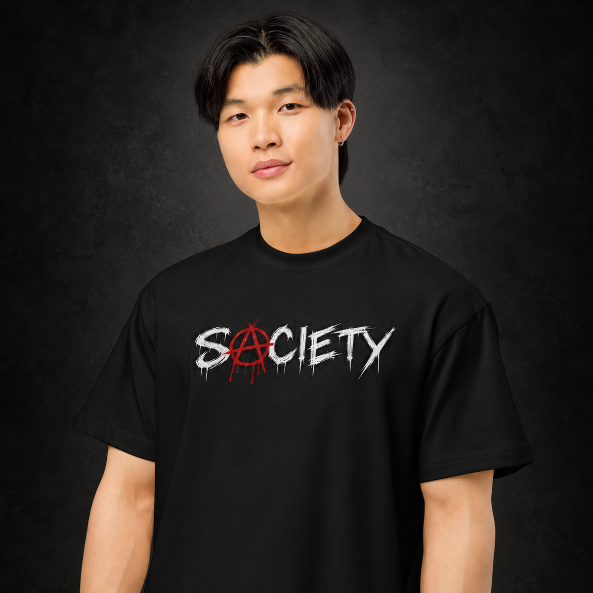 OFFLINE SOCIETY — Disconnected Minds Tee  | color:black