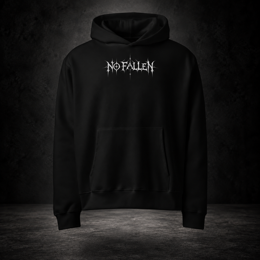 NO FALLEN — Dark Covenant Hoodie | color:black
