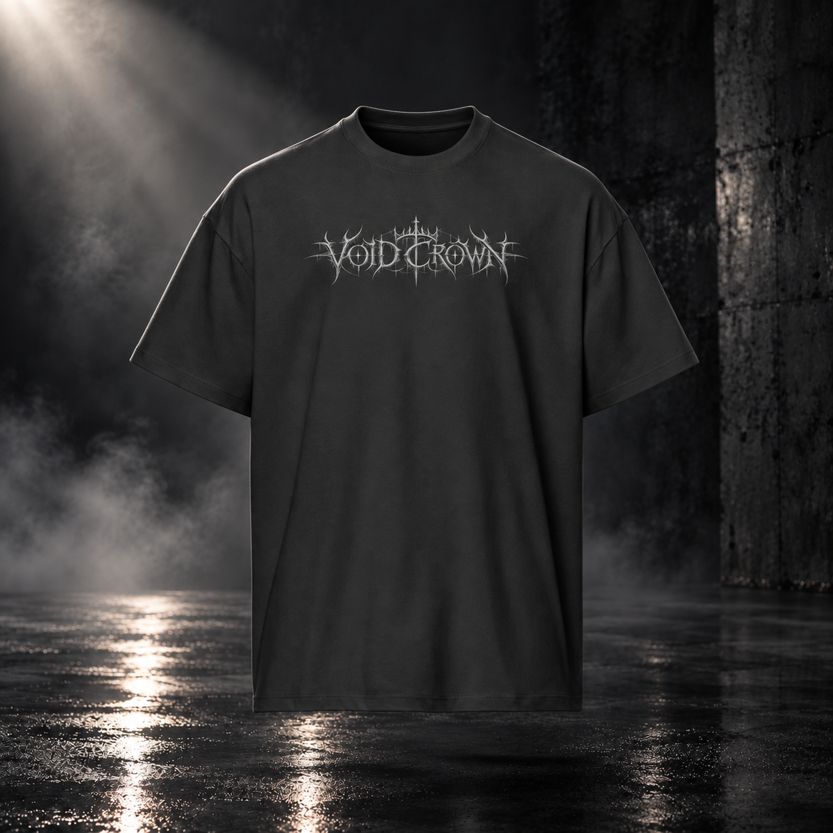 VOID CROWN — Sovereign Ruin Tee | color:vintage black