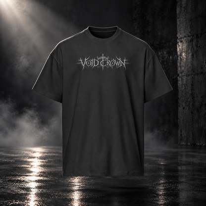 VOID CROWN — Sovereign Ruin Tee | color:vintage black