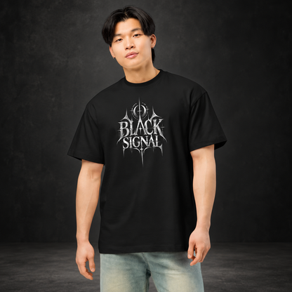 BLACK SIGNAL — Lost Transmission Tee | color:black