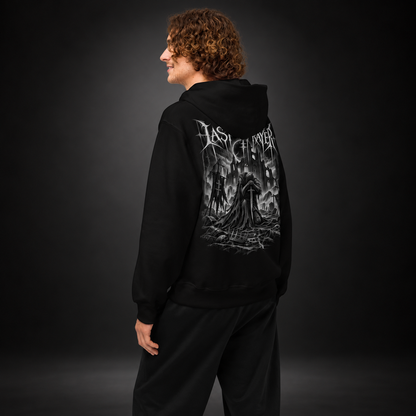 LAST PLAYER — Final Checkpoint Hoodie | color:black