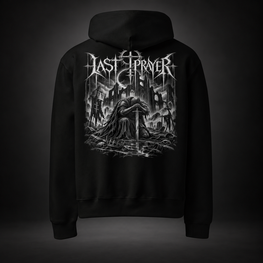 LAST PLAYER — Final Checkpoint Hoodie | color:black
