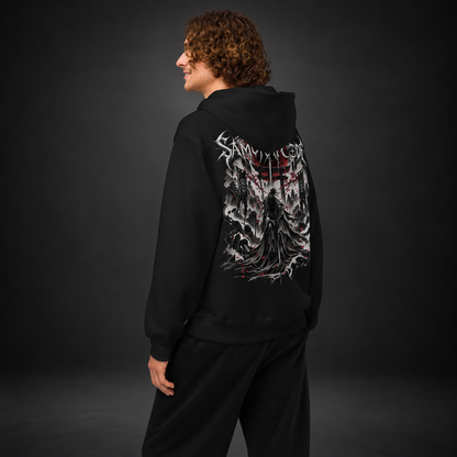 SAMURAI CODE — Crimson Oath Hoodie| color:vintage black