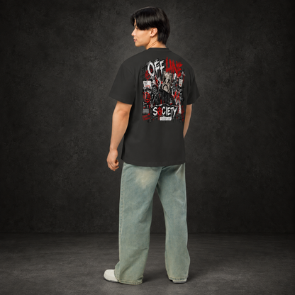 OFFLINE SOCIETY — Disconnected Minds Tee  | color:vintage black