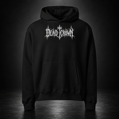 DEAD CROWN — Fallen Kingdom Hoodie | color:vintage black
