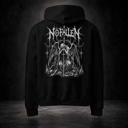 NO FALLEN — Dark Covenant Hoodie | color:black
