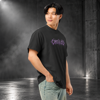 CAMERA 013 — Always Watching Boxy Tee | color:vintage black