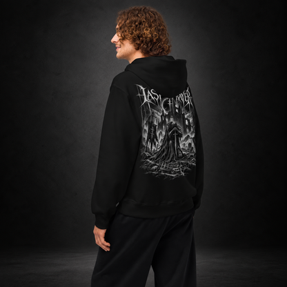 LAST PLAYER — Final Checkpoint Hoodie | color:vintage black