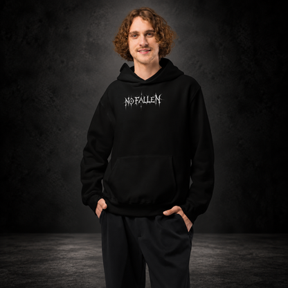 NO FALLEN — Dark Covenant Hoodie | color:black