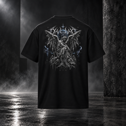 VOID CROWN — Sovereign Ruin Tee | color:black