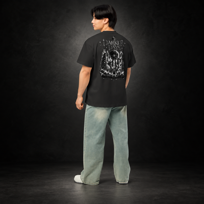 DARKER DAYS — Fallen Angel Tee | color:vintage black