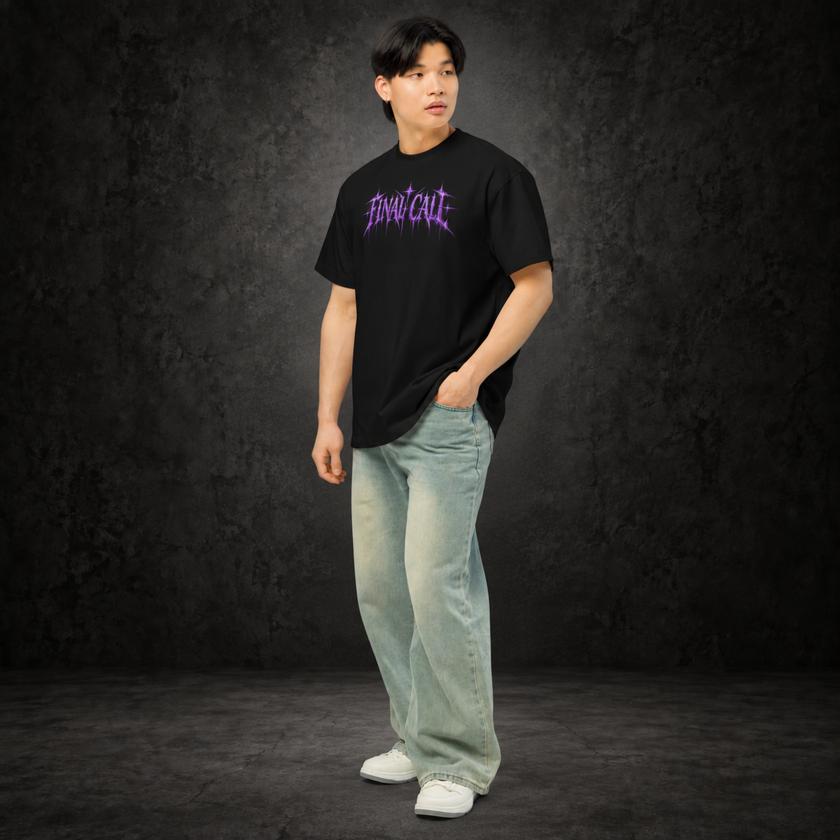 FINAL CALL — After Midnight Boxy Tee | color:black