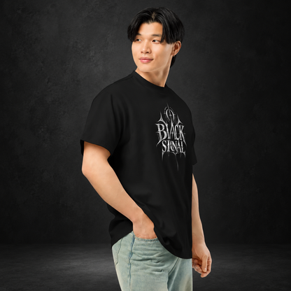 BLACK SIGNAL — Lost Transmission Tee | color:black