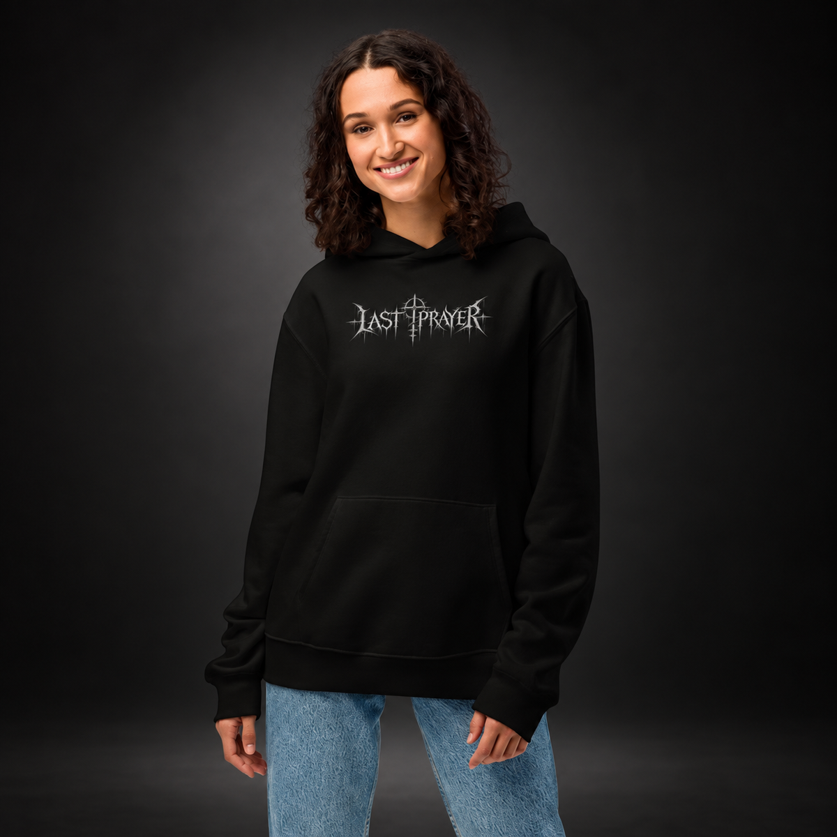 LAST PLAYER — Final Checkpoint Hoodie | color:black