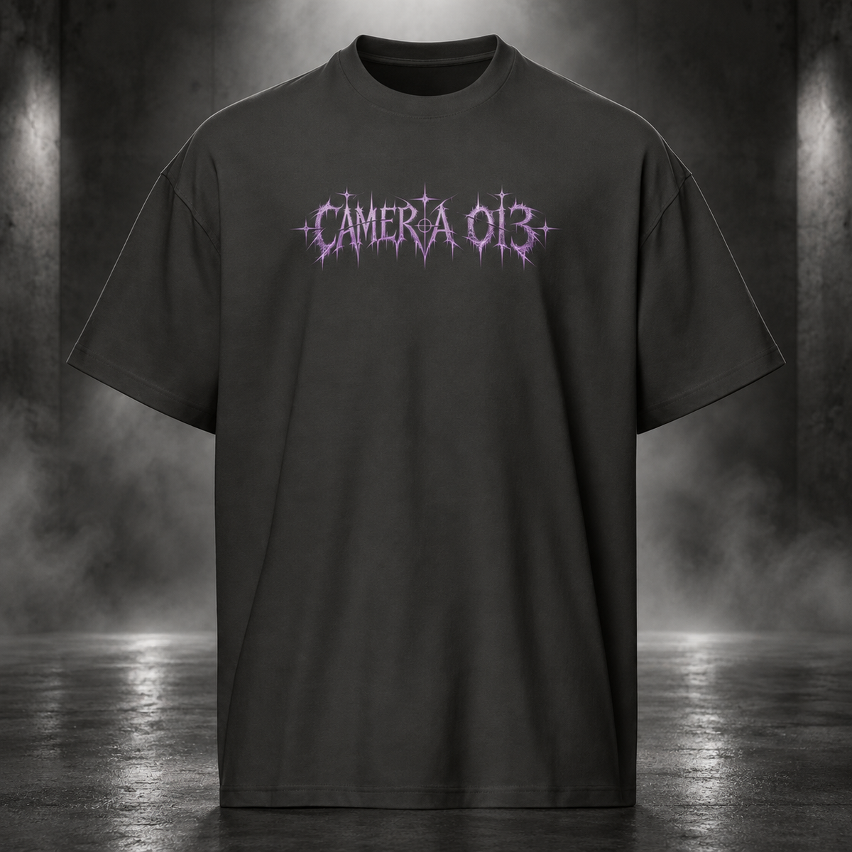 CAMERA 013 — Always Watching Boxy Tee | color:vintage black