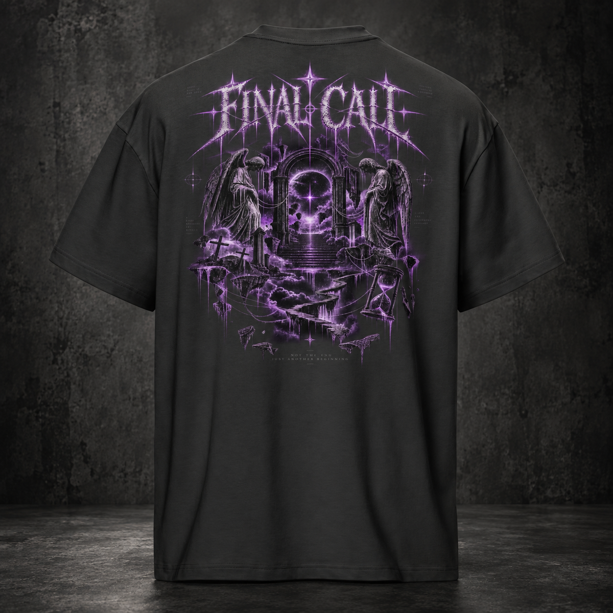 FINAL CALL — After Midnight Boxy Tee | color:vintage black