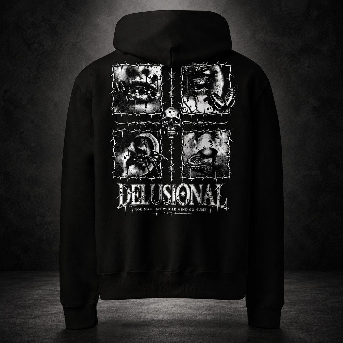 DELUSIONAL — Mind Numb | color:black
