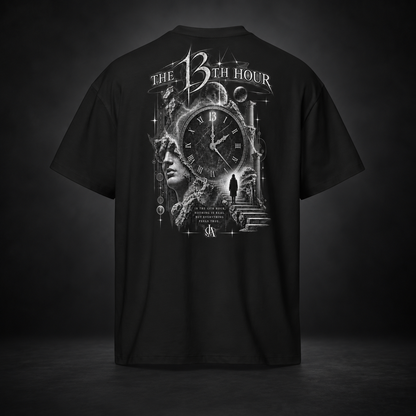 THE 13TH HOUR — Time Doesn’t Exist Tee | color:black