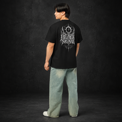 BLACK SIGNAL — Lost Transmission Tee | color:black