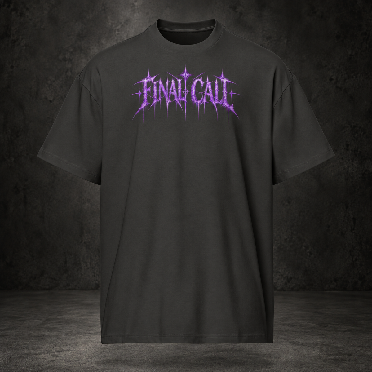 FINAL CALL — After Midnight Boxy Tee | color:vintage black