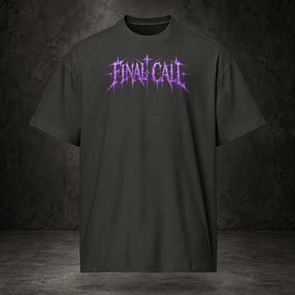 FINAL CALL — After Midnight Boxy Tee | color:vintage black
