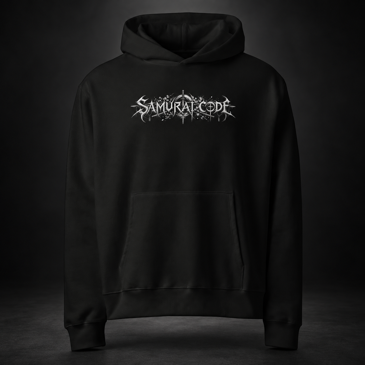 SAMURAI CODE — Crimson Oath Hoodie| color:vintage black