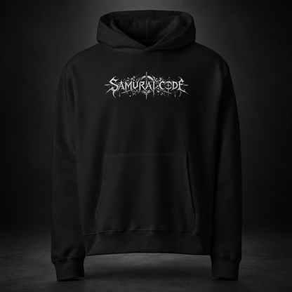 SAMURAI CODE — Crimson Oath Hoodie| color:vintage black