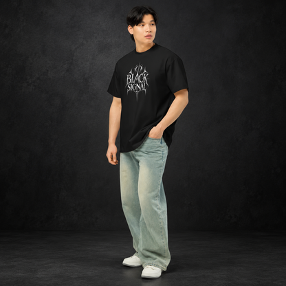 BLACK SIGNAL — Lost Transmission Tee | color:black