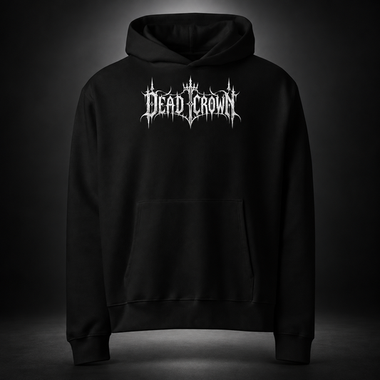 DEAD CROWN — Fallen Kingdom Hoodie | color:black