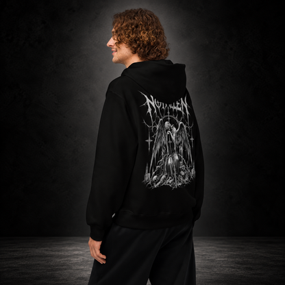 NO FALLEN — Dark Covenant Hoodie | color:black