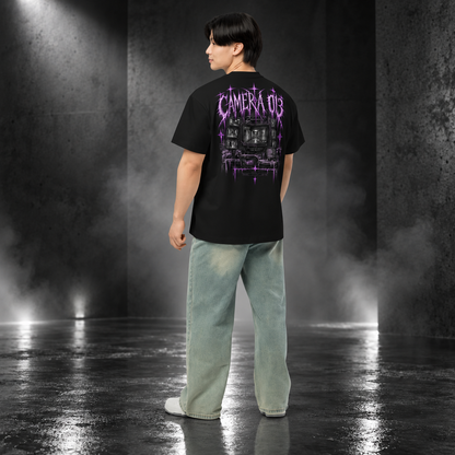 CAMERA 013 — Always Watching Boxy Tee | color:black
