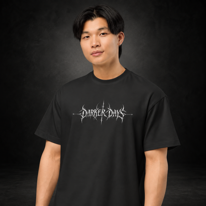 DARKER DAYS — Fallen Angel Tee | color:vintage black