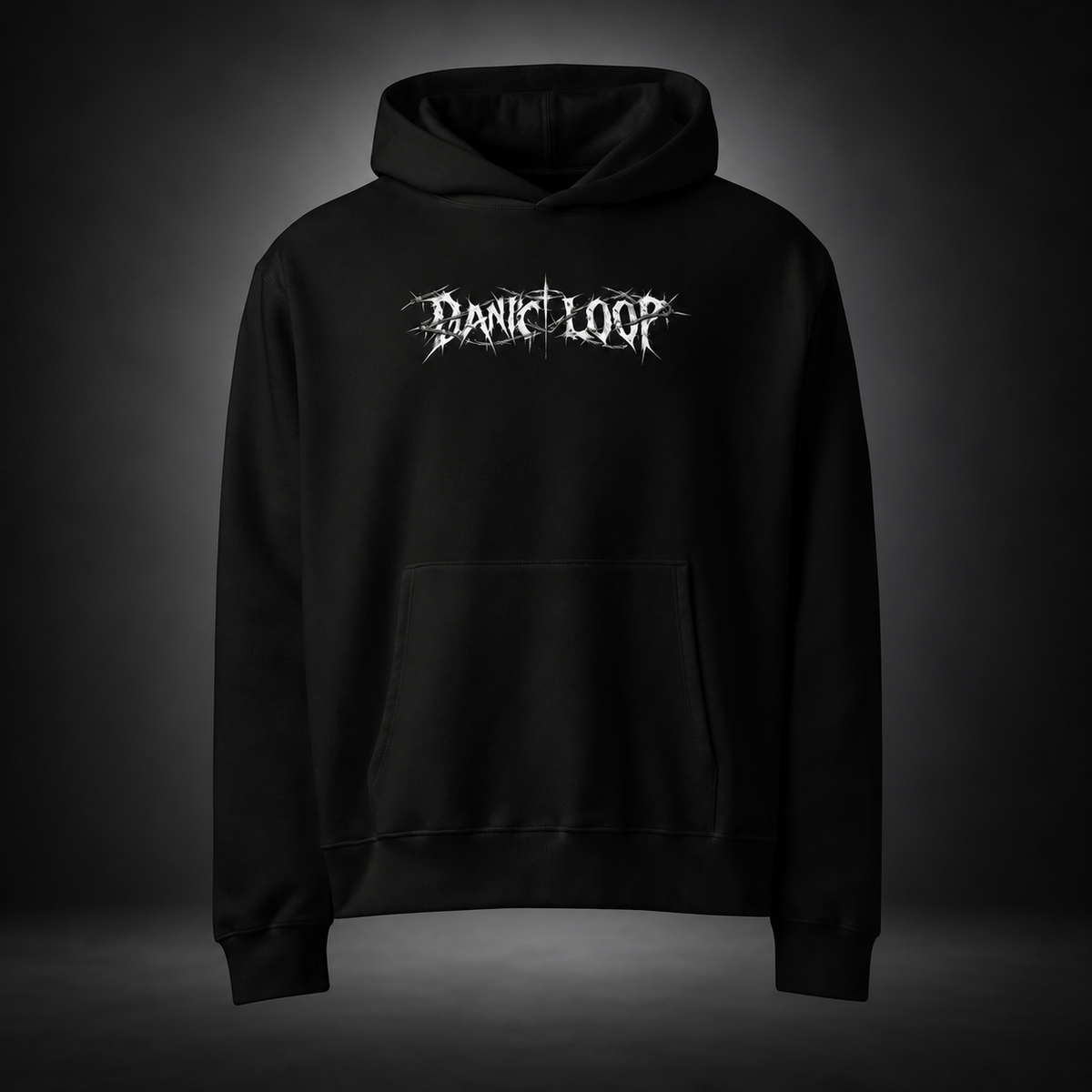 PANIC LOOP — Barbed Mind Hoodie
