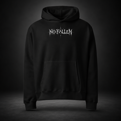 NO FALLEN — Dark Covenant Hoodie | color:vintage black