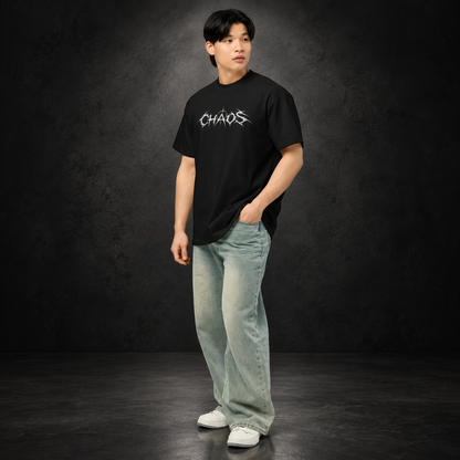 CHAOS — Ruined Halo Tee | color:black