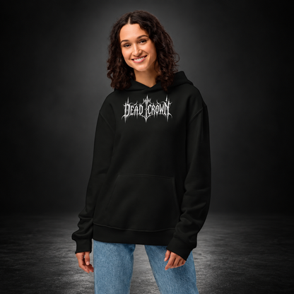 DEAD CROWN — Fallen Kingdom Hoodie | color:vintage black
