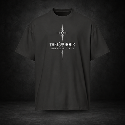 THE 13TH HOUR — Time Doesn’t Exist Tee | color:vintage black