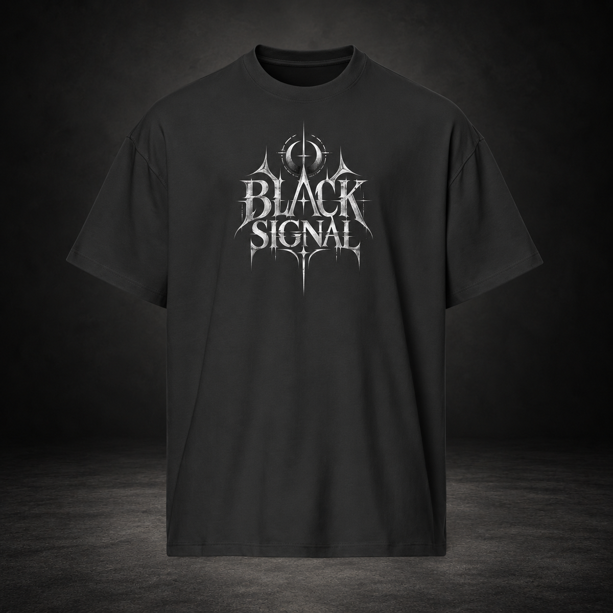 BLACK SIGNAL — Lost Transmission Tee | color:vintage black