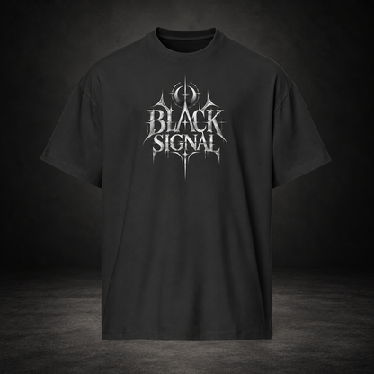 BLACK SIGNAL — Lost Transmission Tee | color:vintage black