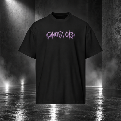 CAMERA 013 — Always Watching Boxy Tee | color:black