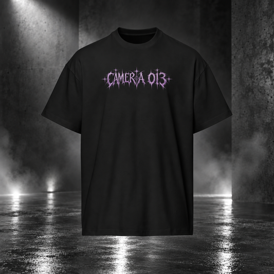 CAMERA 013 — Always Watching Boxy Tee | color:black