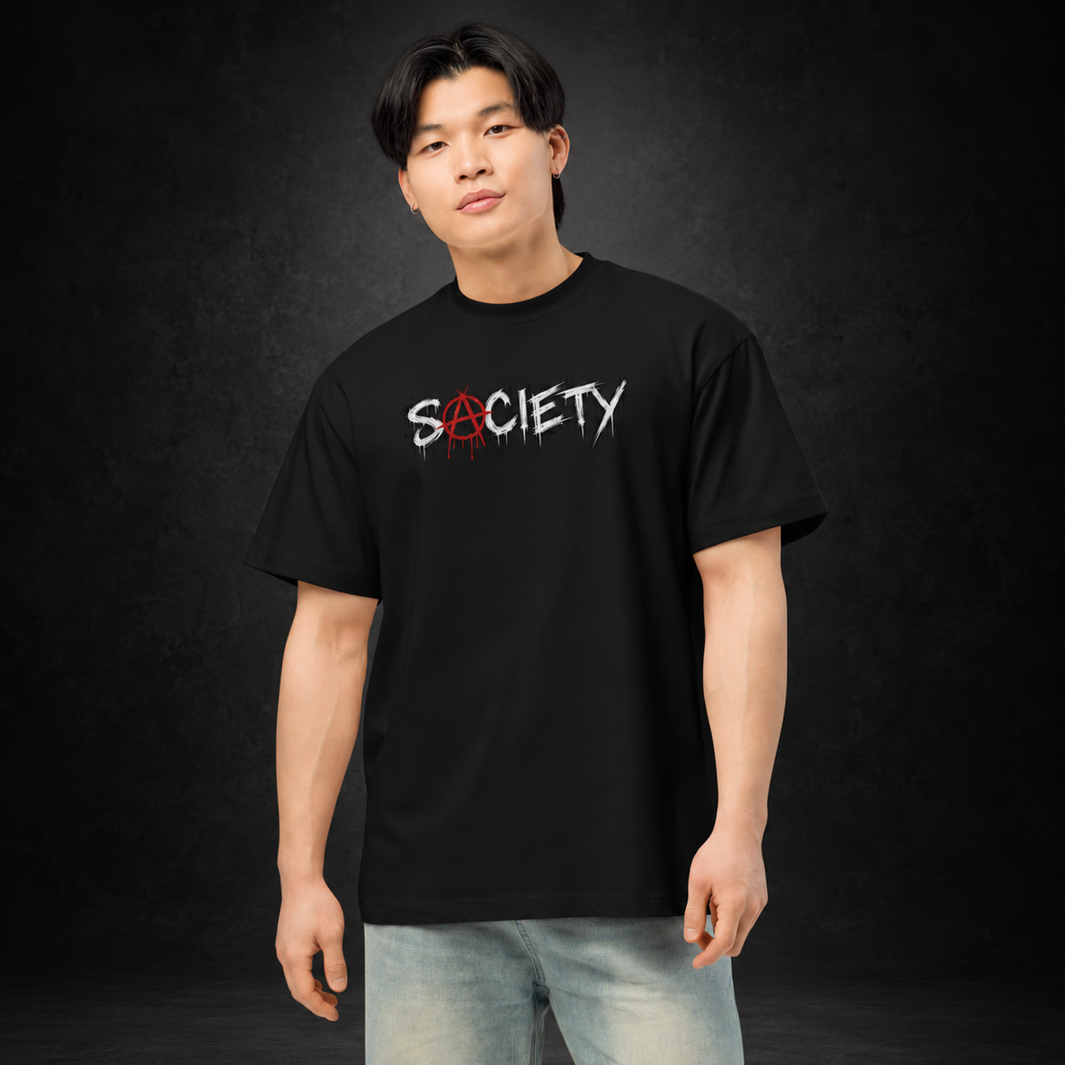 OFFLINE SOCIETY — Disconnected Minds Tee  | color:black