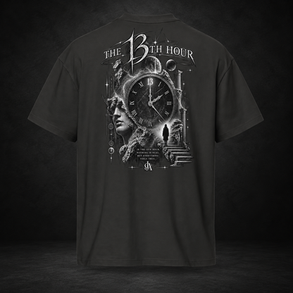 THE 13TH HOUR — Time Doesn’t Exist Tee | color:vintage black