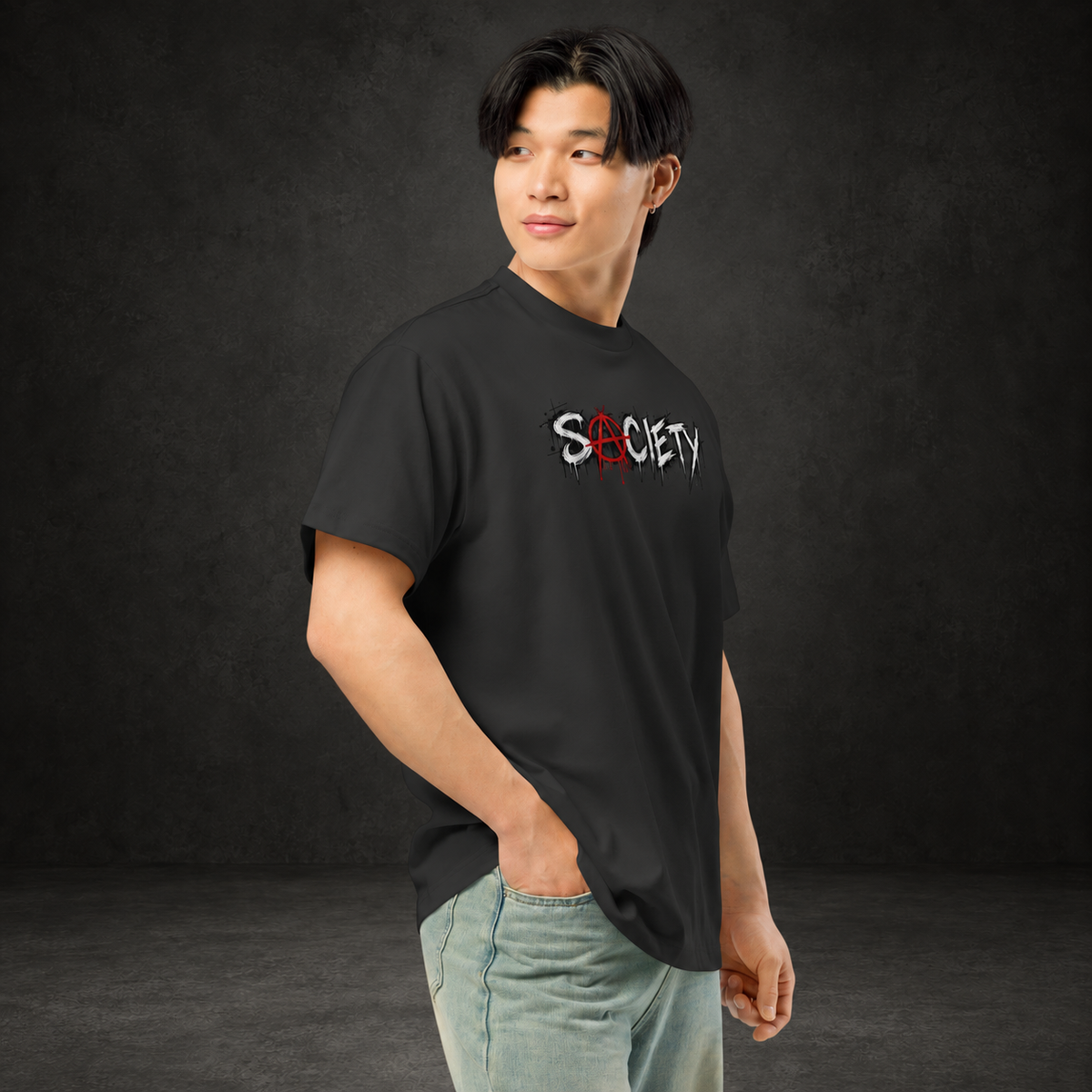 OFFLINE SOCIETY — Disconnected Minds Tee  | color:vintage black