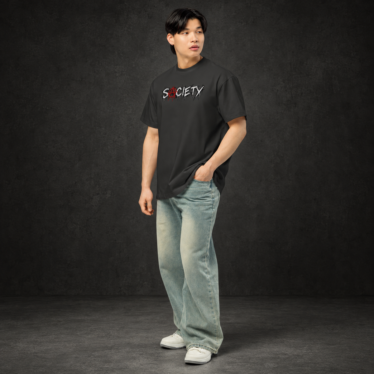 OFFLINE SOCIETY — Disconnected Minds Tee  | color:vintage black