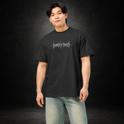 DARKER DAYS — Fallen Angel Tee | color:vintage black