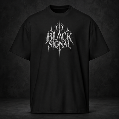 BLACK SIGNAL — Lost Transmission Tee | color:black